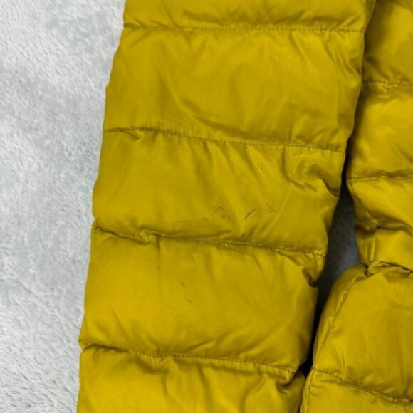 Burberry Yellow Down Puffer Jacket Girl’s Size 14 - Picture 6 of 13